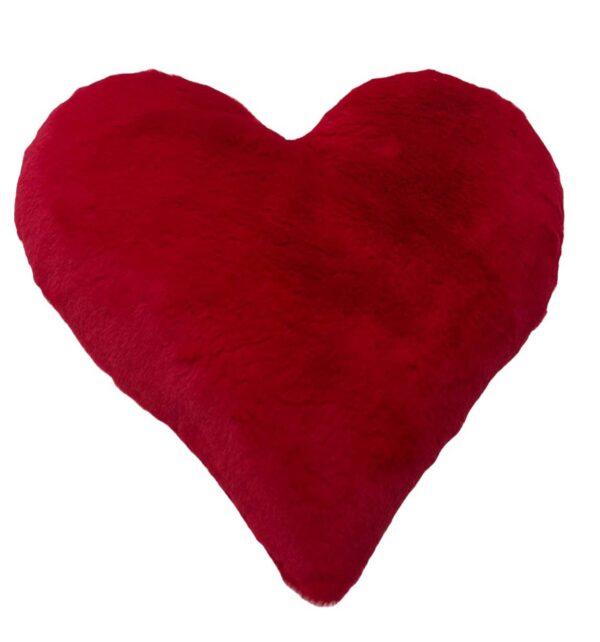Arredo cuore in ecopelliccia