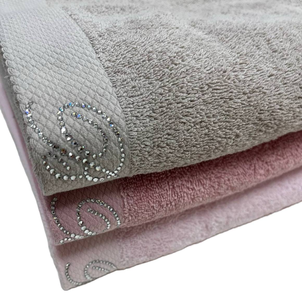 Set spugna 3 coppie Benessere con logo in strass