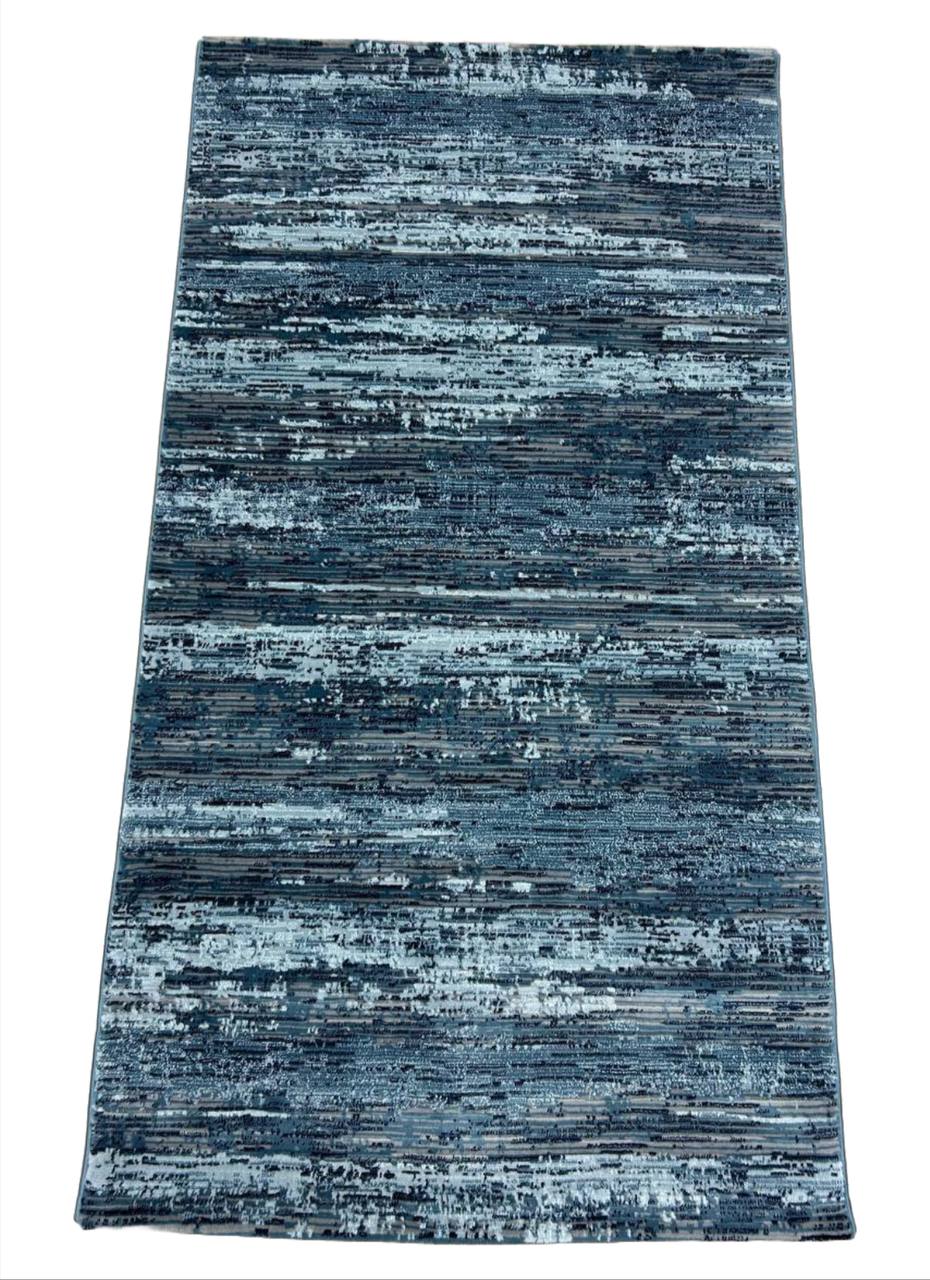 Tappeti Parure da letto (3 pezzi)  Myra Double Blu