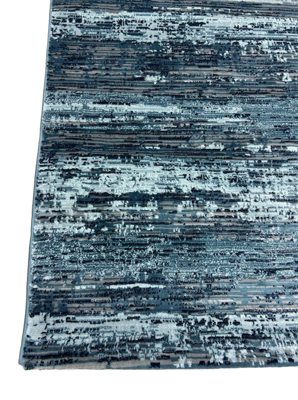 Tappeti Parure da letto (3 pezzi)  Myra Double Blu