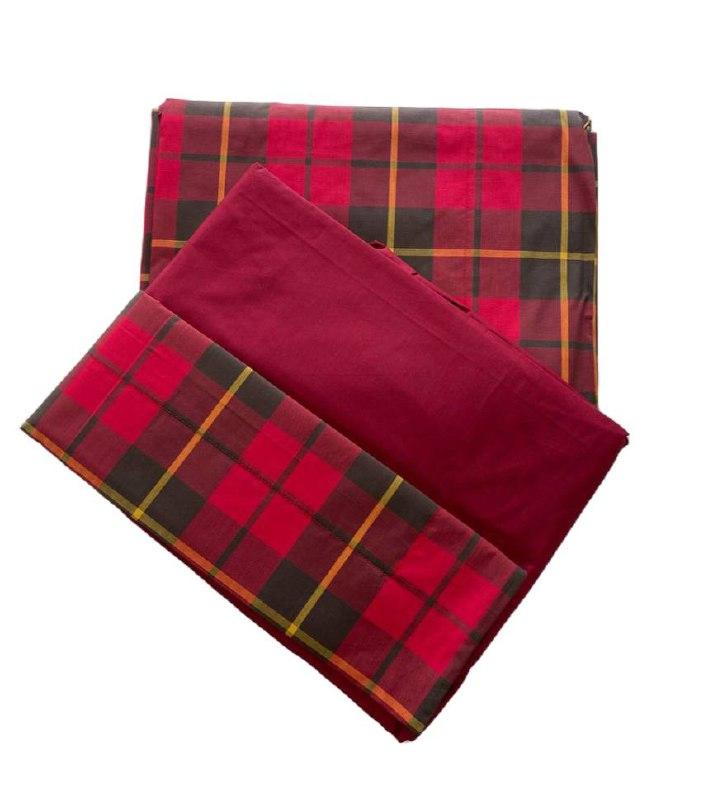 Completo letto Clan rosso