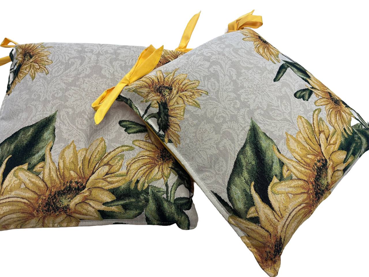 Coppia cuscini per sedia in gobelin mod. Van Gogh