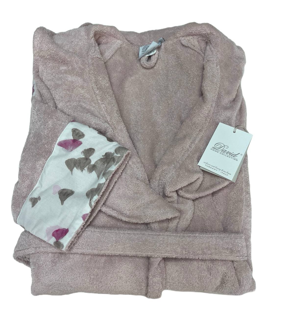Set Bagno 3 pezzi (Accappatoio donna + coppia asciugamani)