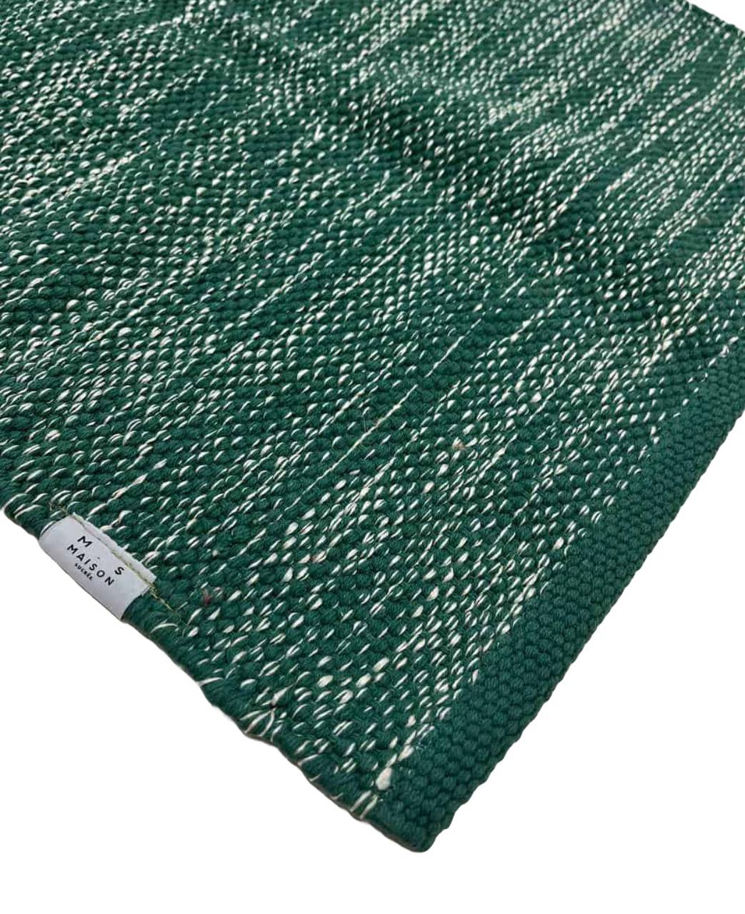 Tappeto in cotone Carola Verde