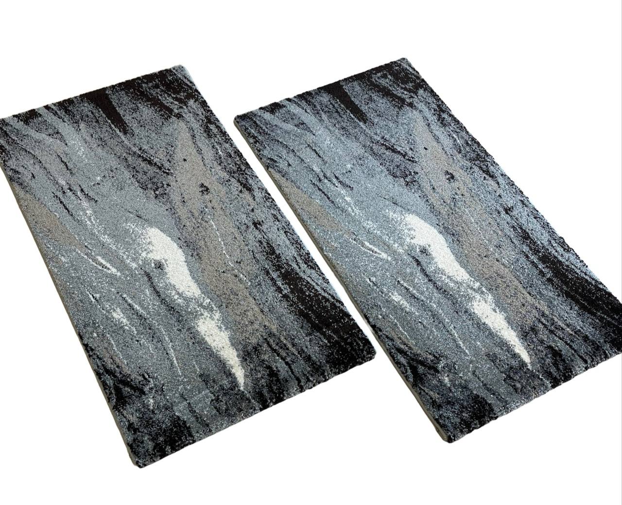 Coppia Tappeti GLO027 Marrone