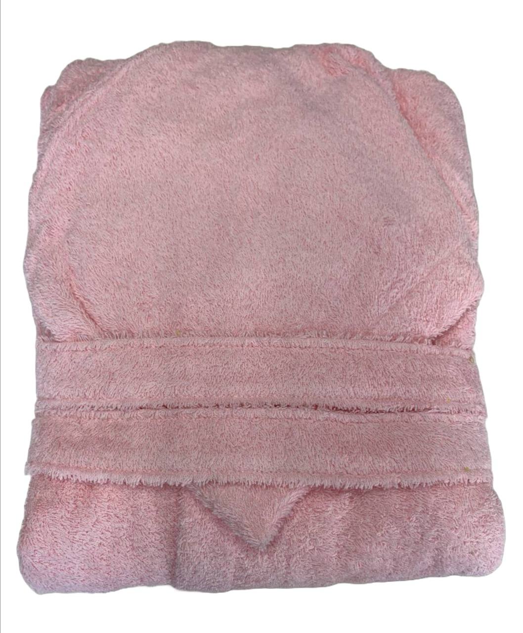 Accappatoio in spugna Giada Rosa taglia S