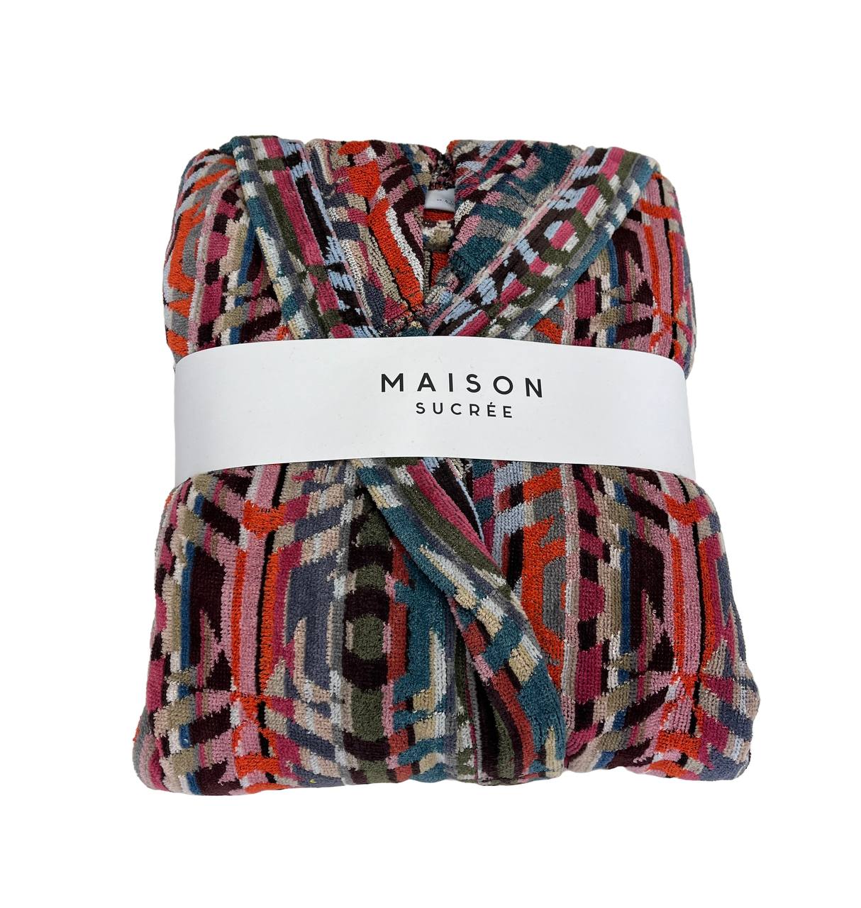 Accappatoio jacquard Multicolor 01