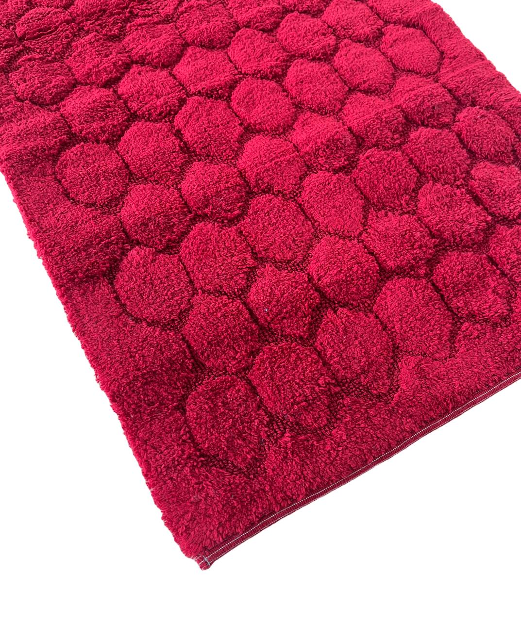 Tappeto da bagno in cotone Esagoni