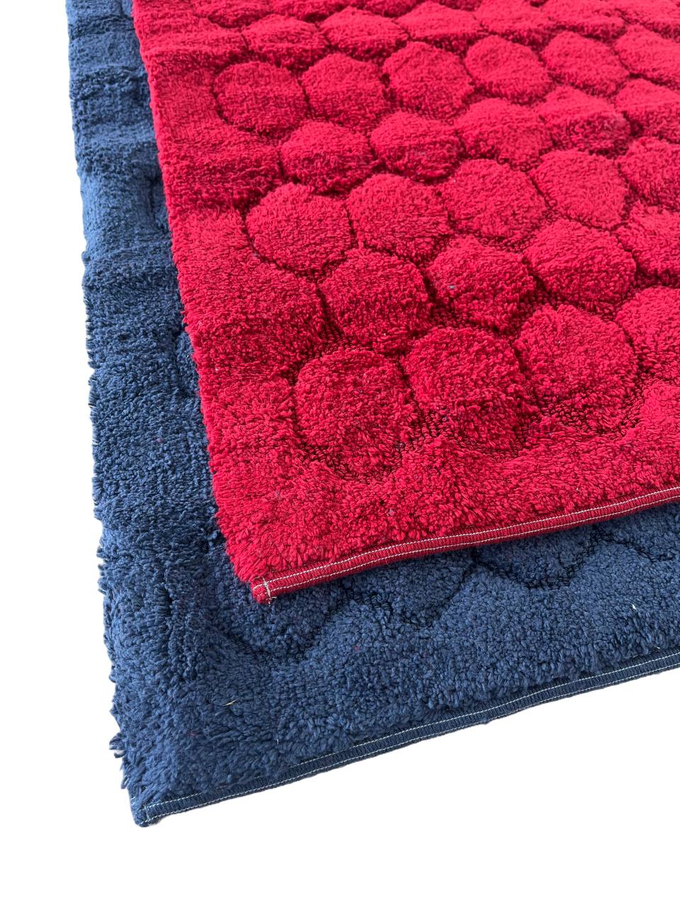 Tappeto da bagno in cotone Esagoni