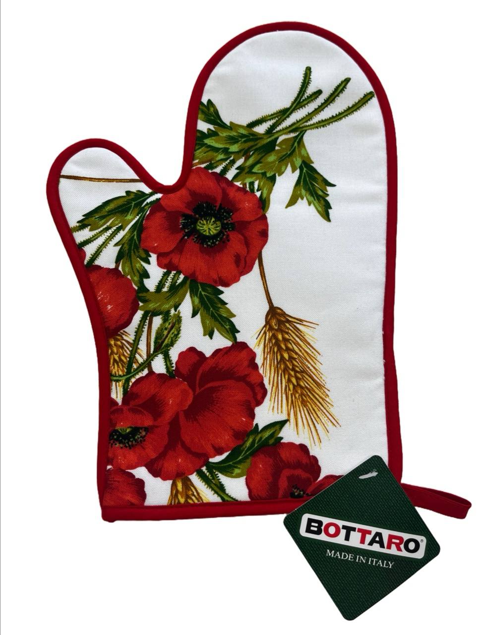 Guanto da forno Papaveri