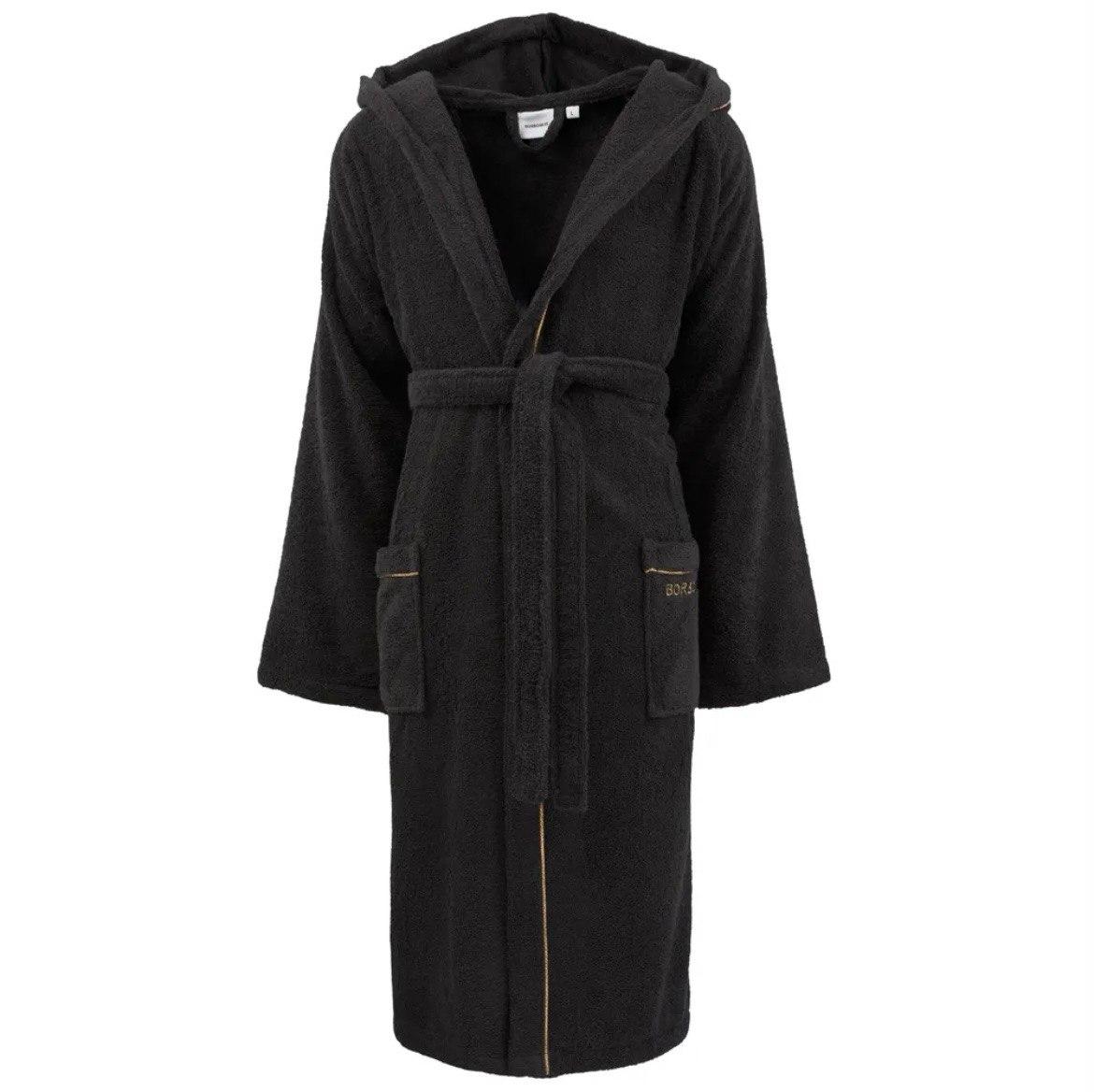 Accappatoio spugna Fine Op con cappuccio 100% cotone