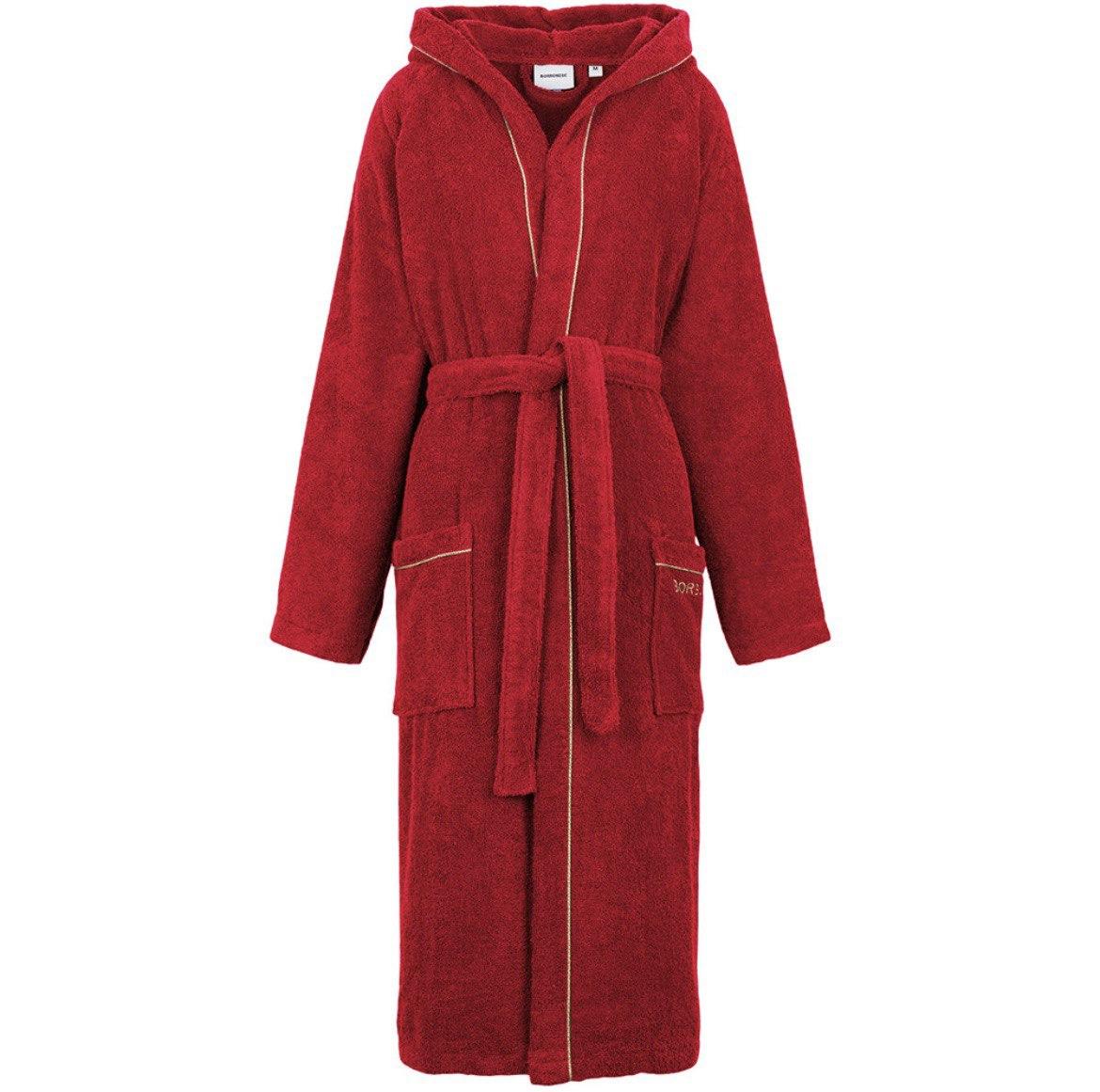 Accappatoio spugna Fine Op con cappuccio 100% cotone