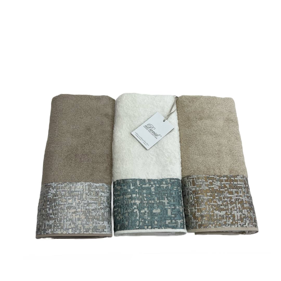 Set asciugamani Luce 3+3 viso ed ospite