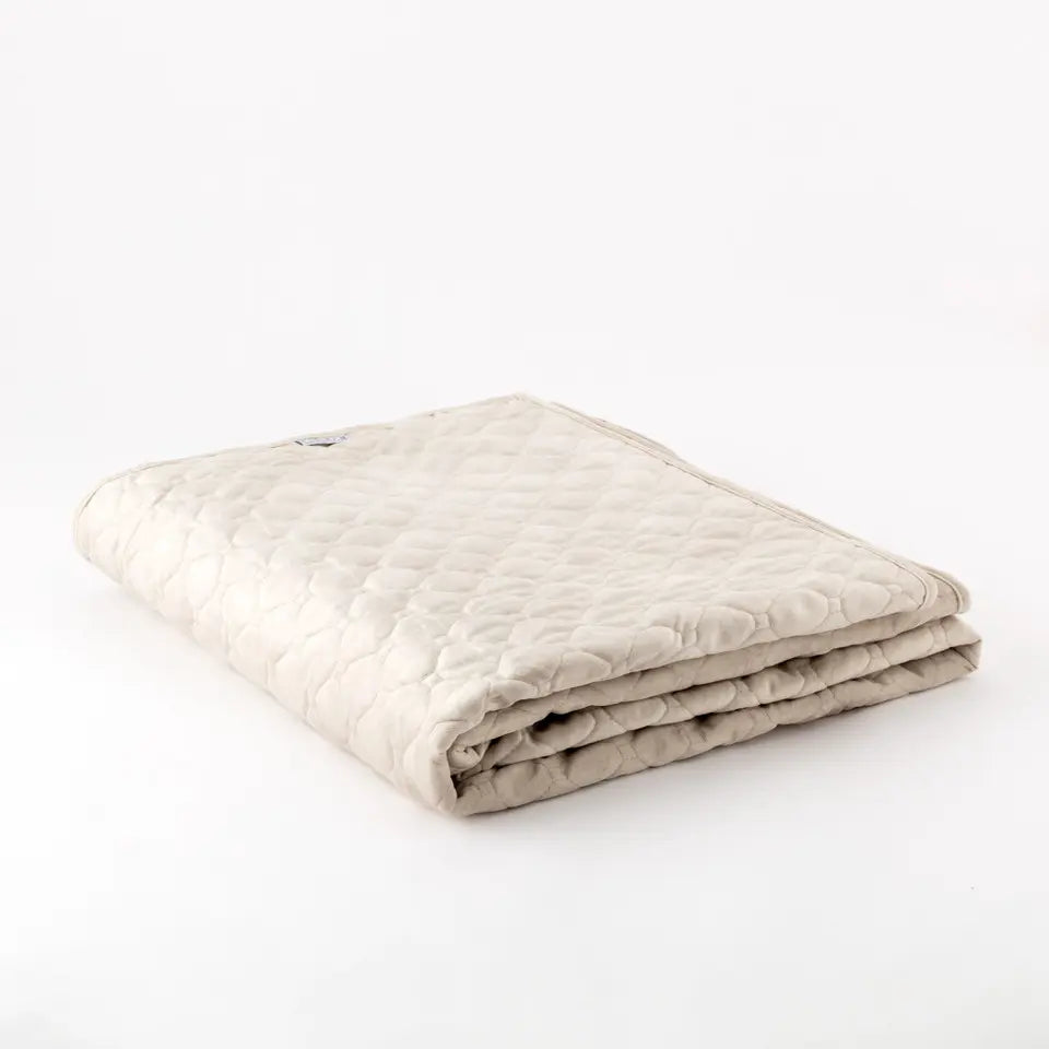 Plaid Goodly Hive 3D bianco antico