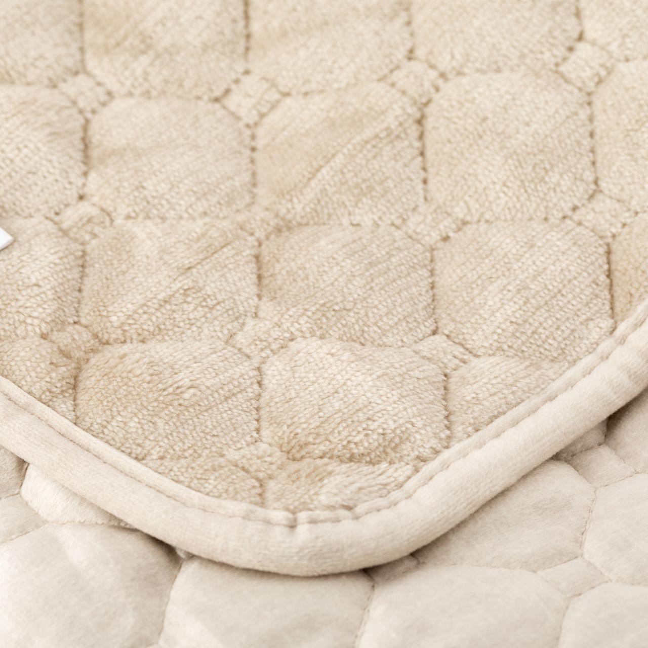 Plaid Goodly Hive 3D bianco antico