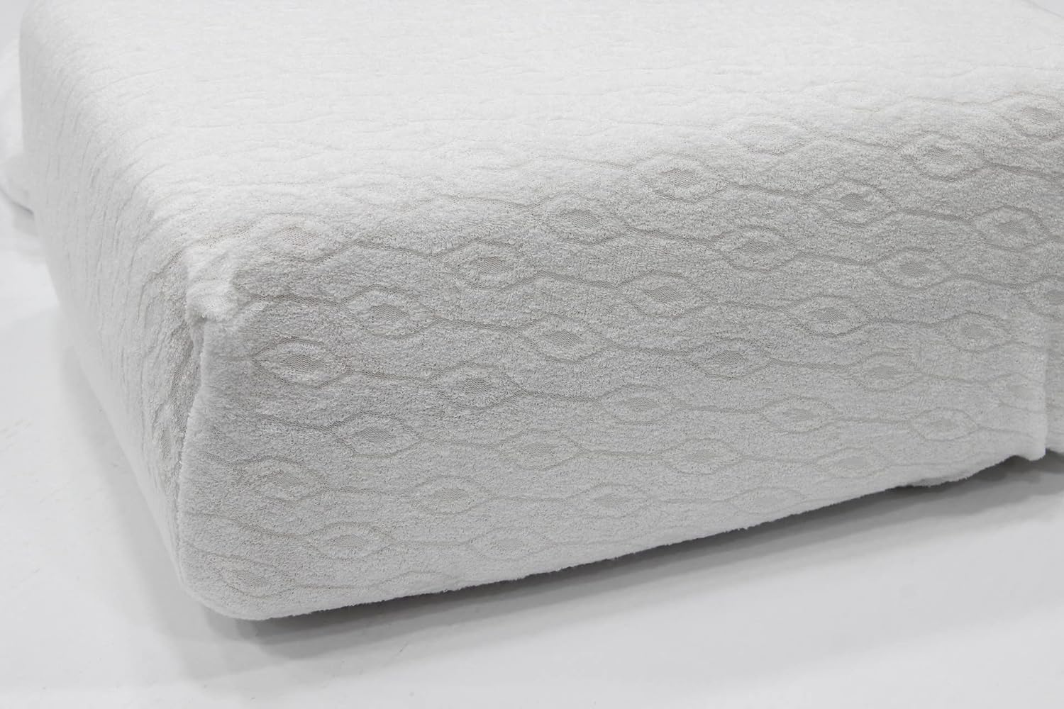 Coprimaterasso in spugna Jersey 1 piazza 90x200cm+27cm angoli