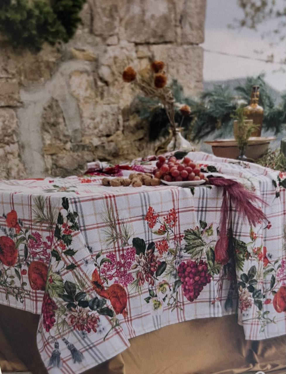 Tovaglia Antimacchia Natale mod. Canazei