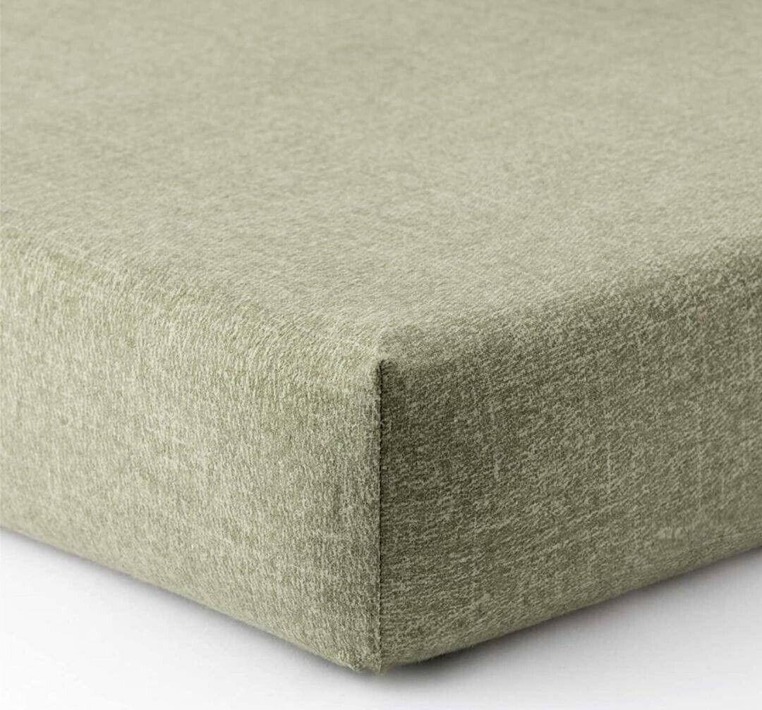 Completo lenzuola 1 piazza caldo cotone (coccola) Shadow Verde Oliva